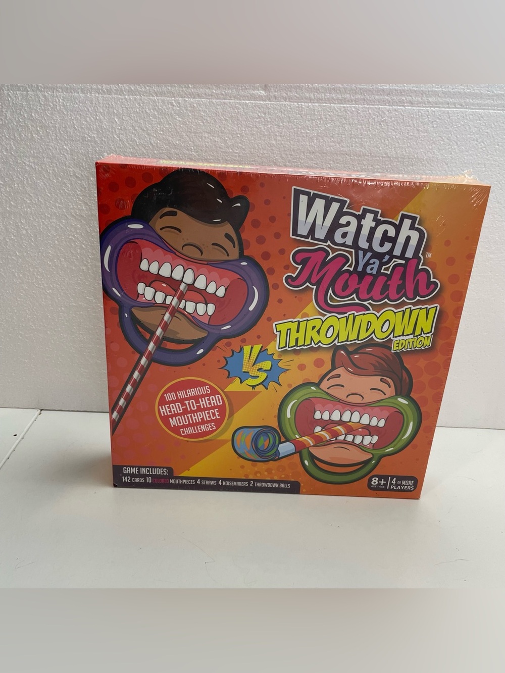 NEW Watch Ya Mouth: Throwdown Edition Board Game – Factory Sealed 
 2017 edition